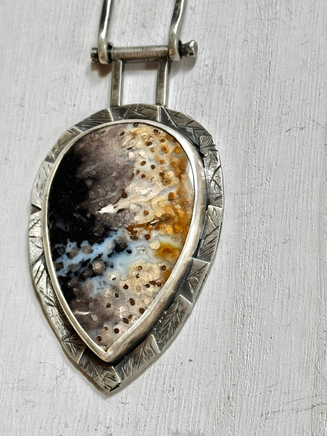 Petrified Palm-wood Fossil Necklace