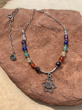 Load image into Gallery viewer, Chakra Handmade Beaded Necklace for &quot;BALANCING YOUR ENERGIES&quot;
